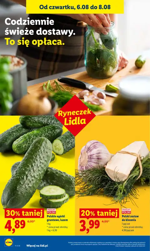 Lidl - gazetka promocyjna Oferta od czwartku od czwartku 06.08 do soboty 08.08 - strona 44