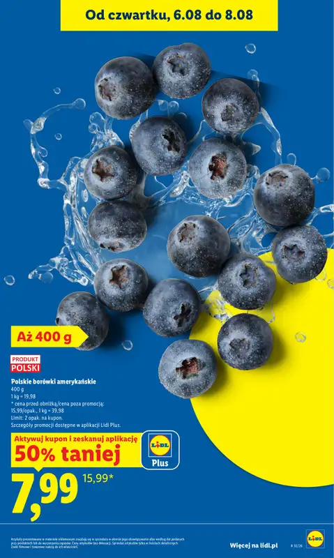Lidl - gazetka promocyjna Oferta od czwartku od czwartku 06.08 do soboty 08.08 - strona 21