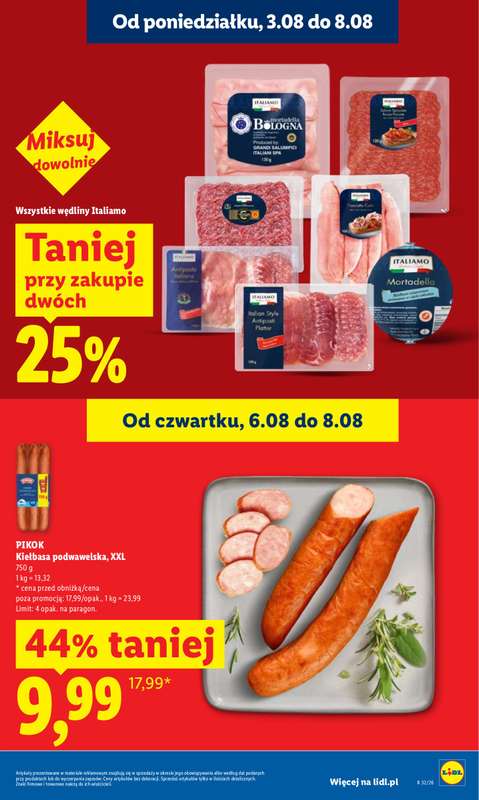 Lidl - gazetka promocyjna Oferta od czwartku od czwartku 06.08 do soboty 08.08 - strona 15