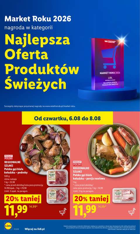 Lidl - gazetka promocyjna Oferta od czwartku od czwartku 06.08 do soboty 08.08 - strona 56