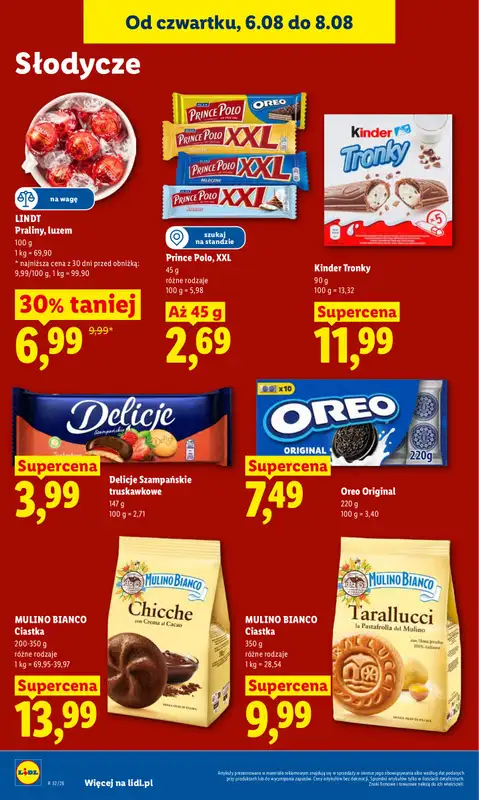 Lidl - gazetka promocyjna Oferta od czwartku od czwartku 06.08 do soboty 08.08 - strona 78