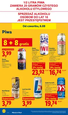 Lidl - gazetka promocyjna Oferta od czwartku od czwartku 06.08 do soboty 08.08 - strona 72
