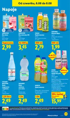 Lidl - gazetka promocyjna Oferta od czwartku od czwartku 06.08 do soboty 08.08 - strona 71