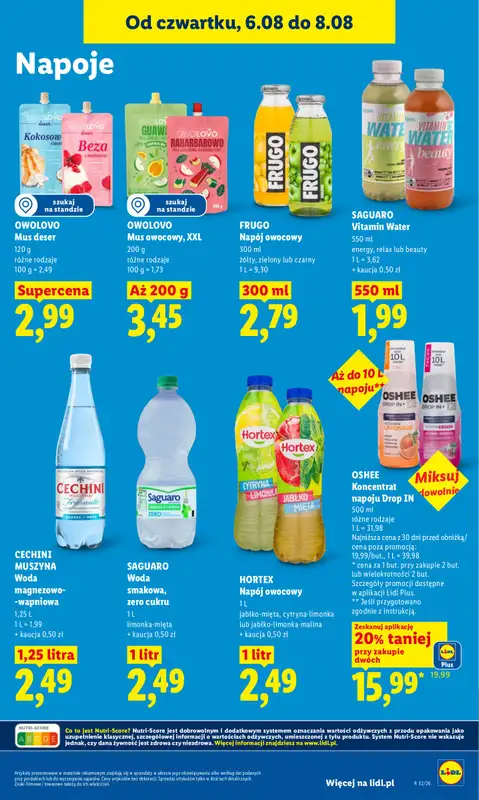 Lidl - gazetka promocyjna Oferta od czwartku od czwartku 06.08 do soboty 08.08 - strona 71