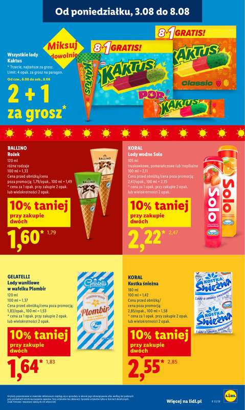 Lidl - gazetka promocyjna Oferta od czwartku od czwartku 06.08 do soboty 08.08 - strona 67