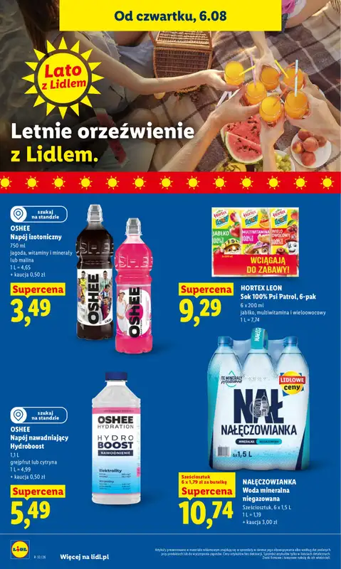 Lidl - gazetka promocyjna Oferta od czwartku od czwartku 06.08 do soboty 08.08 - strona 68