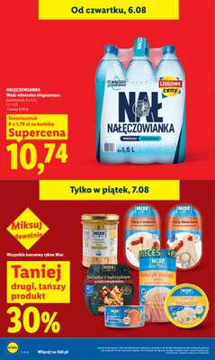 Lidl - gazetka promocyjna Oferta od czwartku od czwartku 06.08 do soboty 08.08 - strona 30