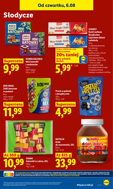 Lidl - gazetka promocyjna Oferta od czwartku od czwartku 06.08 do soboty 08.08 - strona 79