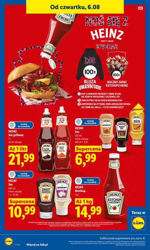 Lidl - gazetka promocyjna Oferta od czwartku od czwartku 06.08 do soboty 08.08 - strona 52