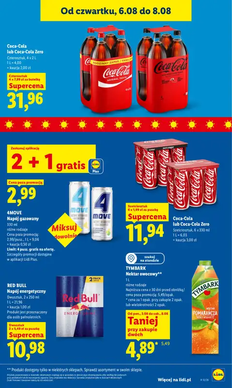 Lidl - gazetka promocyjna Oferta od czwartku od czwartku 06.08 do soboty 08.08 - strona 69