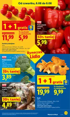 Lidl - gazetka promocyjna Oferta od czwartku od czwartku 06.08 do soboty 08.08 - strona 45
