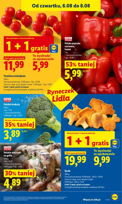 Lidl - gazetka promocyjna Oferta od czwartku od czwartku 06.08 do soboty 08.08 - strona 45