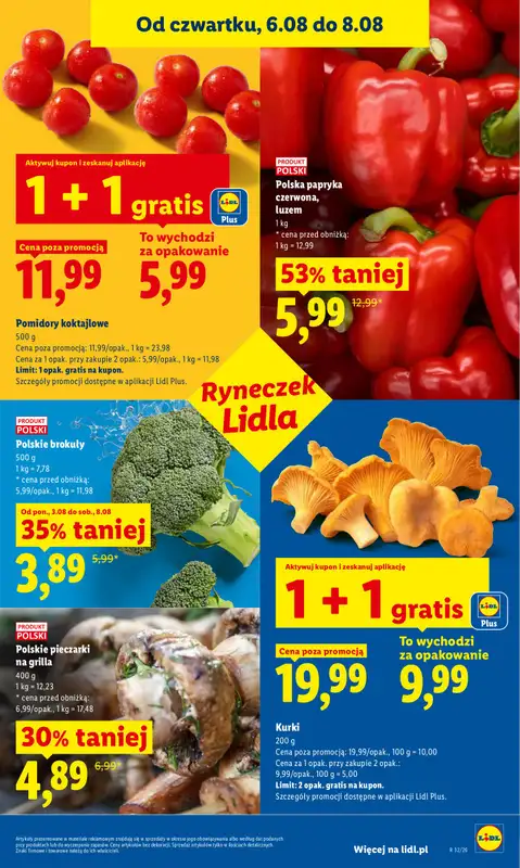 Lidl - gazetka promocyjna Oferta od czwartku od czwartku 06.08 do soboty 08.08 - strona 45