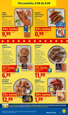 Lidl - gazetka promocyjna Oferta od czwartku od czwartku 06.08 do soboty 08.08 - strona 51