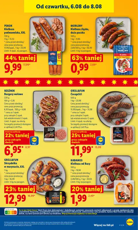 Lidl - gazetka promocyjna Oferta od czwartku od czwartku 06.08 do soboty 08.08 - strona 51