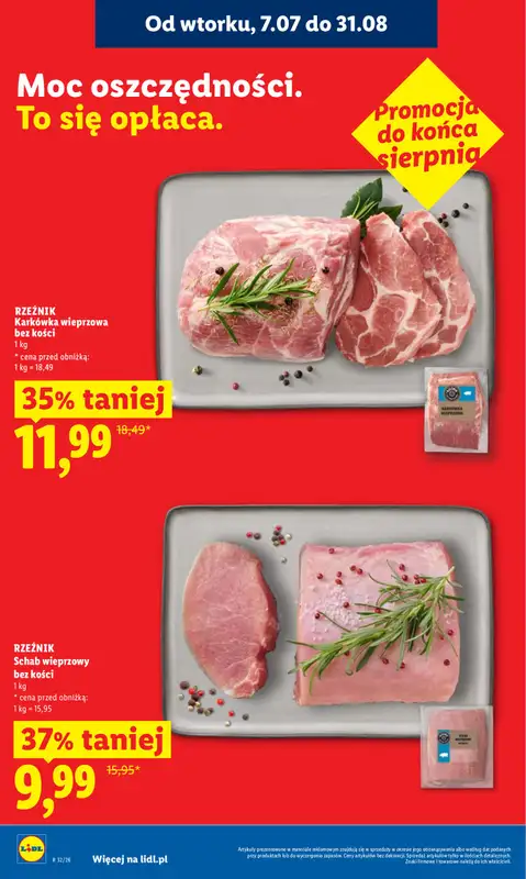 Lidl - gazetka promocyjna Oferta od czwartku od czwartku 06.08 do soboty 08.08 - strona 18