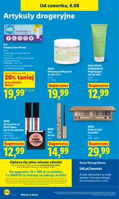 Lidl - gazetka promocyjna Oferta od czwartku od czwartku 06.08 do soboty 08.08 - strona 84