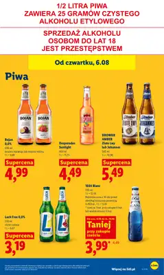 Lidl - gazetka promocyjna Oferta od czwartku od czwartku 06.08 do soboty 08.08 - strona 73