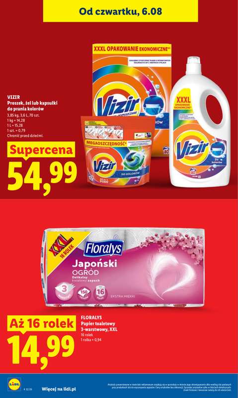 Lidl - gazetka promocyjna Oferta od czwartku od czwartku 06.08 do soboty 08.08 - strona 26