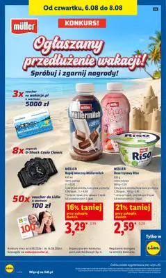 Lidl - gazetka promocyjna Oferta od czwartku od czwartku 06.08 do soboty 08.08 - strona 60