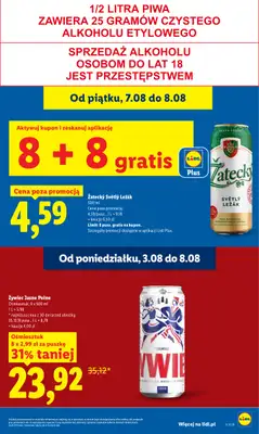 Lidl - gazetka promocyjna Oferta od czwartku od czwartku 06.08 do soboty 08.08 - strona 25