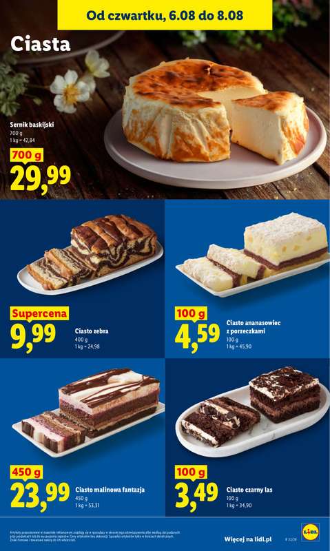 Lidl - gazetka promocyjna Oferta od czwartku od czwartku 06.08 do soboty 08.08 - strona 81