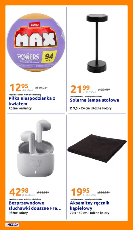 Action - gazetka promocyjna Gazetka od środy 05.08 do wtorku 11.08 - strona 30