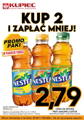 Kupiec - gazetka promocyjna Promopaki od środy 05.08 do wtorku 11.08 - strona 9