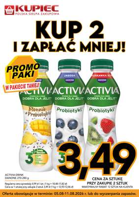 Kupiec - gazetka promocyjna Promopaki od środy 05.08 do wtorku 11.08 - strona 4