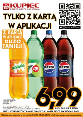 Kupiec - gazetka promocyjna Promopaki od środy 05.08 do wtorku 11.08 - strona 12