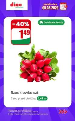Dino - gazetka promocyjna Specjalna oferta na 05.08.2026 - promocje spoza gazetki od środy 05.08 do środy 05.08 - strona 2