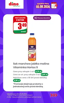 Dino - gazetka promocyjna Specjalna oferta na 05.08.2026 - promocje spoza gazetki od środy 05.08 do środy 05.08 - strona 9