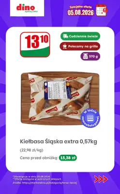 Dino - gazetka promocyjna Specjalna oferta na 05.08.2026 - promocje spoza gazetki od środy 05.08 do środy 05.08 - strona 7