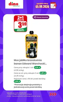 Dino - gazetka promocyjna Specjalna oferta na 05.08.2026 - promocje spoza gazetki od środy 05.08 do środy 05.08 - strona 5