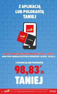 POLOmarket - gazetka promocyjna Kupuj taniej z aplikacją lub polokartą od środy 05.08 do wtorku 11.08 - strona 20