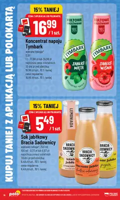 POLOmarket - gazetka promocyjna Kupuj taniej z aplikacją lub polokartą od środy 05.08 do wtorku 11.08 - strona 18