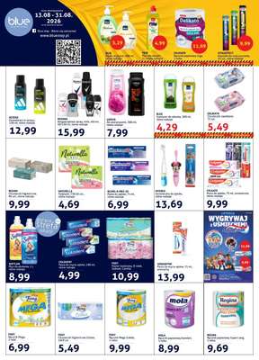 Blue Stop - gazetka promocyjna Gazetka od czwartku 13.08 do poniedziałku 31.08