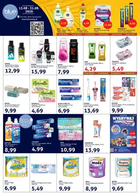 Blue Stop - gazetka promocyjna Gazetka od czwartku 13.08 do poniedziałku 31.08