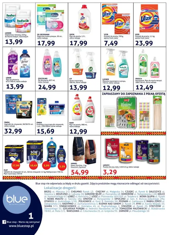 Blue Stop - gazetka promocyjna Gazetka od czwartku 13.08 do poniedziałku 31.08 - strona 4