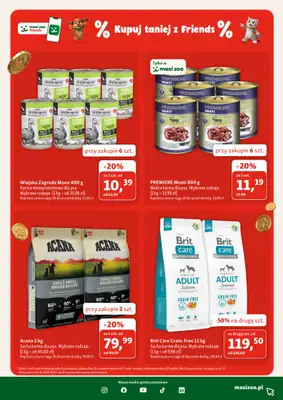 MAXI ZOO - gazetka promocyjna Gazetka  do środy 12.08 - strona 9