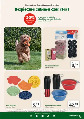 MAXI ZOO - gazetka promocyjna Gazetka  do środy 12.08 - strona 3