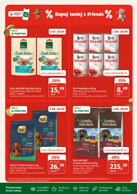 MAXI ZOO - gazetka promocyjna Gazetka  do środy 12.08 - strona 14