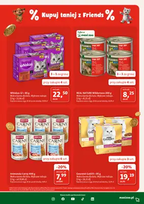 MAXI ZOO - gazetka promocyjna Gazetka  do środy 12.08 - strona 13