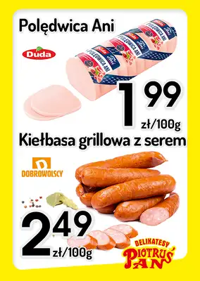 Delikatesy Piotruś Pan - gazetka promocyjna Plakaty promocyjne od środy 05.08 do środy 12.08 - strona 3