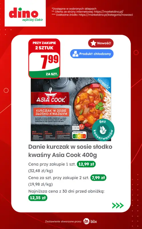Dino - gazetka promocyjna Nowości w Dino! od środy 05.08  - strona 4