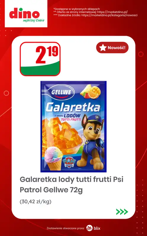 Dino - gazetka promocyjna Nowości w Dino! od środy 05.08  - strona 2