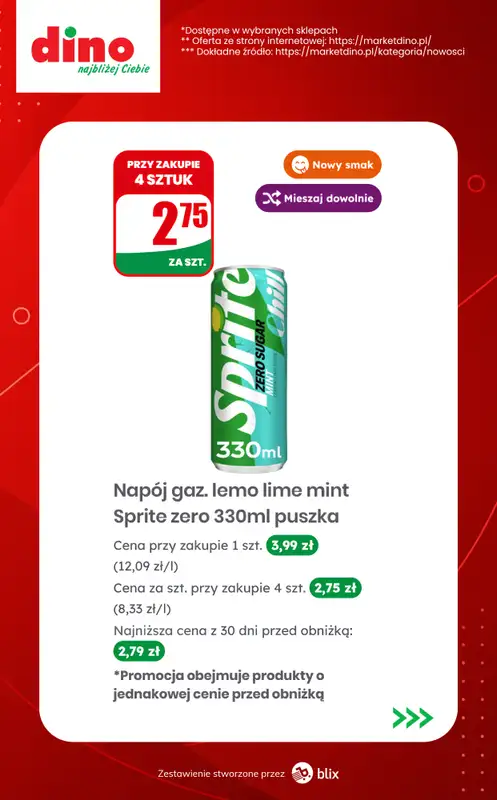 Dino - gazetka promocyjna Nowości w Dino! od środy 05.08  - strona 7