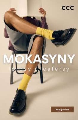 CCC - gazetka promocyjna Mokasyny, lordsy i loafersy męskie od soboty 08.08 