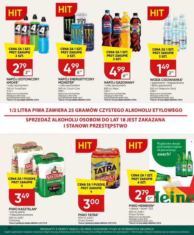 Chata Polska - gazetka promocyjna Gazetka 13-23.08  do niedzieli 23.08 - strona 10