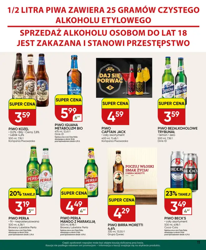 Chata Polska - gazetka promocyjna Gazetka 13-23.08  do niedzieli 23.08 - strona 11